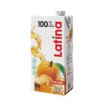 Latina 100% Fruit Juice (Orange) 1 Ltr