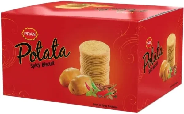 Pran Potata Spicy Biscuit (15gm x 14pac) – Nohak Bazar